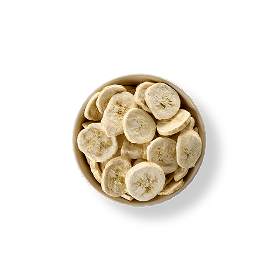 Gefriergetrocknete Bananenscheiben 65 g